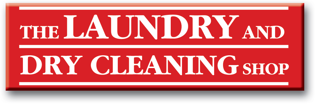 The Laundry and Dry Cleaning Shop Logo